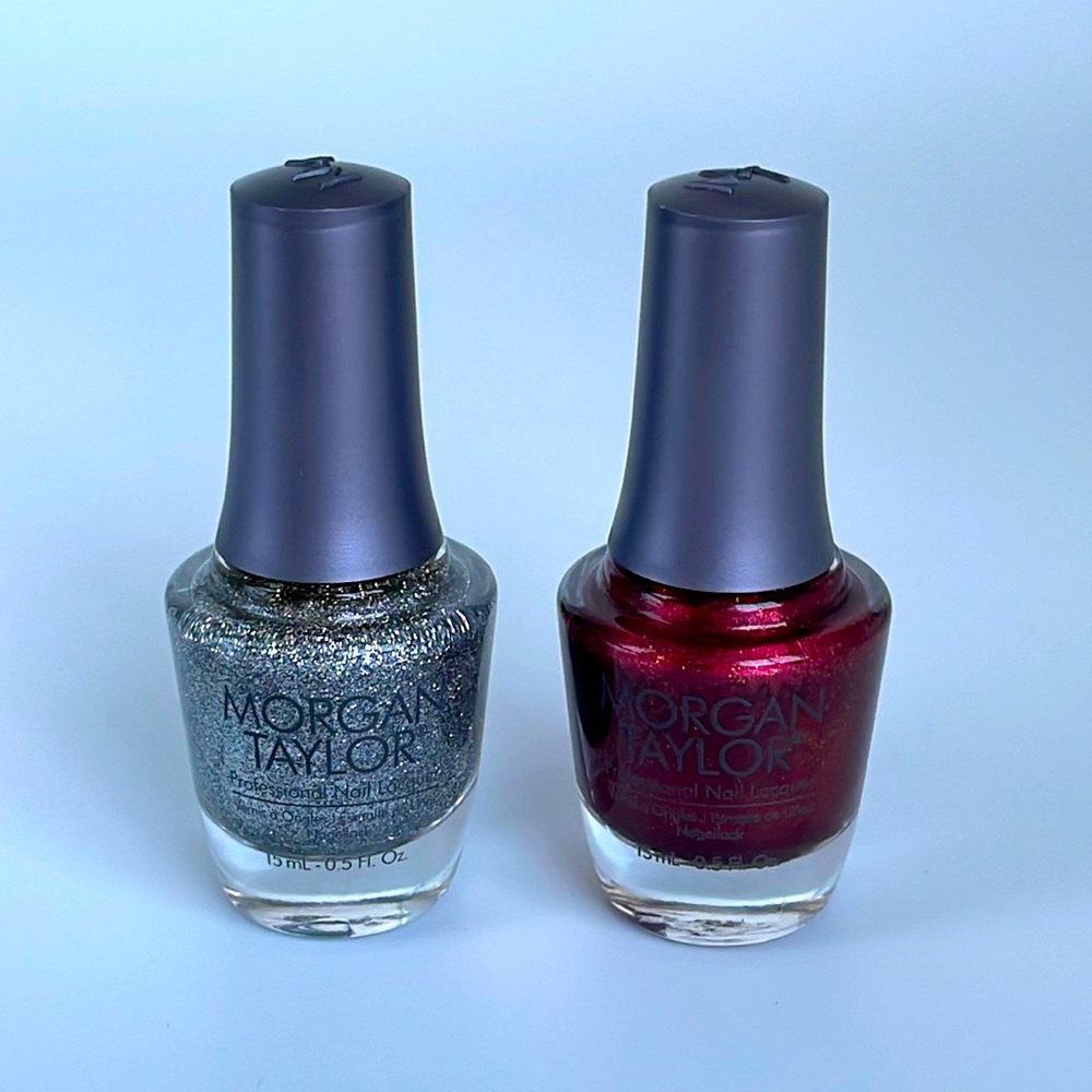 Morgan Taylor Professional Nail Lacquer Duo (NWT)